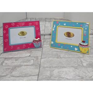 Cupcakes Relief Design 2 3D Photo Frames Picture 4" x 6" Treasured Times